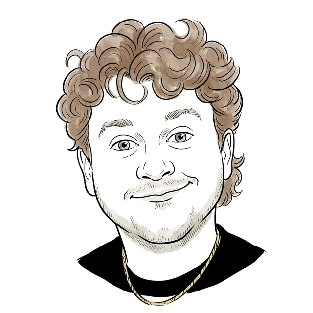 Caricature of Charlie L
