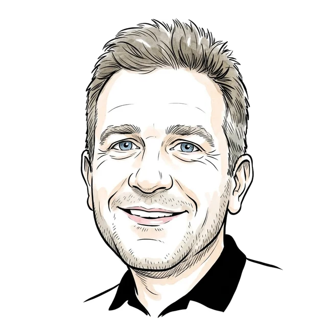 Caricature of Eric C